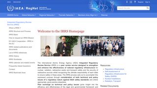 Integrated Regulatory Review Service (IRRS) - gnssn - International ...