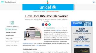 How Does IRS Free File Work? - The Balance