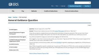 PTIN Top FAQ 3 | Internal Revenue Service - IRS.gov