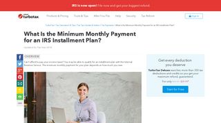 What Is the Minimum Monthly Payment for an IRS Installment Plan ...