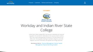 Workday and Indian River State College | Read Customer Success ...