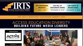 The IRTS Foundation -- International Radio & Television Society