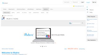 iRubric: Home of free rubric tools: RCampus