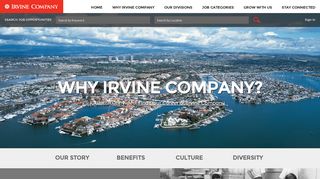 Benefits - Jobs at Irvine Company