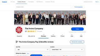 Working at The Irvine Company: 57 Reviews about Pay & Benefits ...
