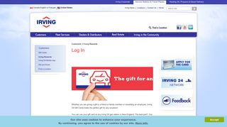 Log In - Irving Oil