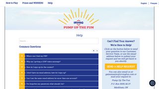 Help - Pump Up the Fun 2018 - IrvingFun.com