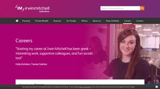 Careers | Irwin Mitchell Solicitors