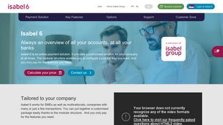 Isabel - All your professional accounts on 1 screen