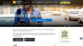 Mobile Banking with Mobile Deposit | Isabella Bank | Mount Pleasant ...