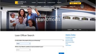 Welcome to Isabella Bank - Loan Officer Search