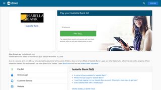 Isabella Bank: Login, Bill Pay, Customer Service and Care Sign-In