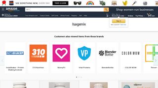 Amazon.com: Isagenix: Stores