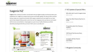 Isagenix NZ - Buy Isagenix Online - local delivery from Auckland