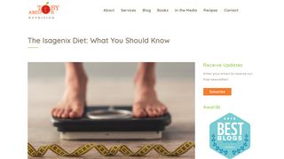 The Isagenix Diet: What You Should Know - Toby Amidor Nutrition