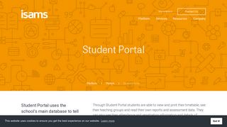 Student Portal - iSAMS