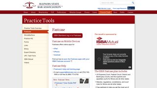 Fastcase | Illinois State Bar Association