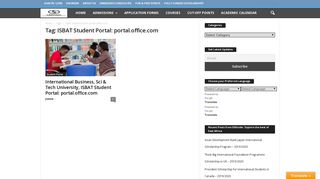 ISBAT Student Portal: portal.office.com Archives - Explore the Best of ...