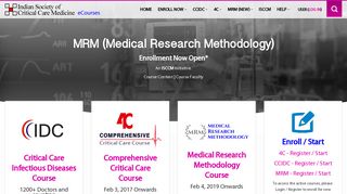 ISCCM Courses - Critical Care Medicine Courses by Indian Society of ...