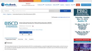 ISCD - International Society for Clinical Densitometry - eMedEvents