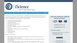 iScience ACC.18 — Home Page