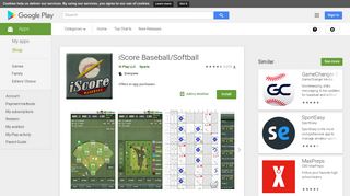 iScore Baseball/Softball - Apps on Google Play