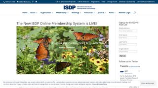 The New ISDP Online Membership System is LIVE! | International ...