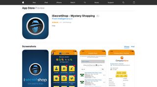 iSecretShop - Mystery Shopping on the App Store - iTunes - Apple