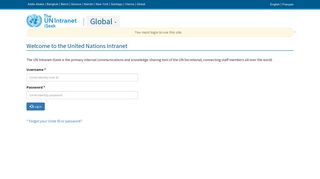User account | iseek-external.un.org - the United Nations
