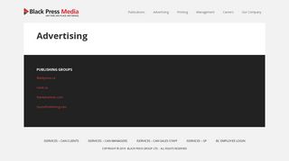 Advertising - Black Press