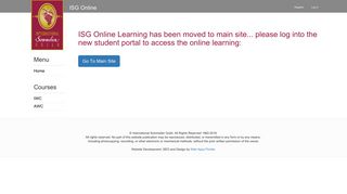 Log in | ISG Online