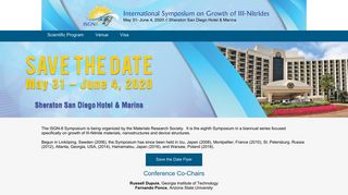 International Symposium on Growth of III-Nitrides | San Diego, California