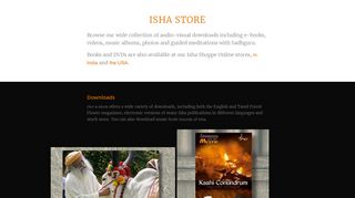 Isha Store - Isha Sadhguru