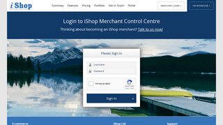 iShop E-commerce Solutions Merchant Login - iShop Ltd