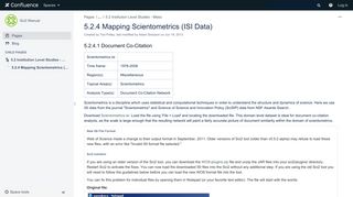 5.2.4 Mapping Scientometrics (ISI Data) - Sci2 Manual - Confluence