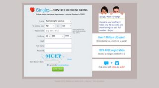 iSingles - UK Online Dating - iSingles.co.uk
