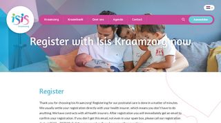 Register - Isis Kraamzorg