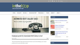 Employee portal for Automated Shift Callout is live! ‹ In The Loop