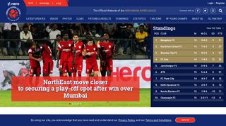The official Website of the Hero Indian Super League | ISL - Indian ...