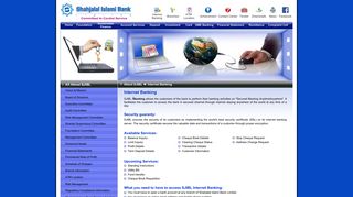 Internet Banking - Shahjalal Islami Bank
