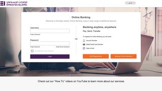 Online Banking - Emirates Islamic Bank
