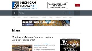 Islam | Michigan Radio