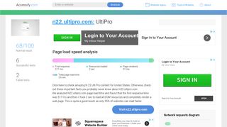 Access n22.ultipro.com. UltiPro