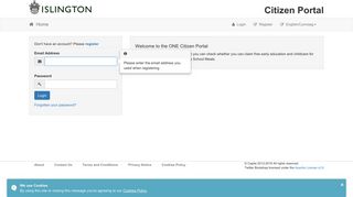 Citizens Portal - Logon