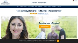 International School of Management ISM: Business School - Germany