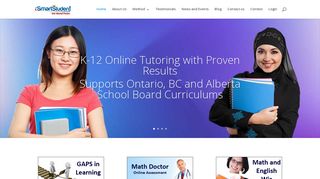 iSmartStudent - Math and English Tutoring services