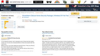 Amazon.com: Customer reviews: iSmartAlarm Deluxe Home Security ...