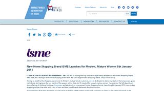 New Home Shopping Brand ISME Launches for Modern, Mature ...