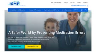 Institute For Safe Medication Practices: Home