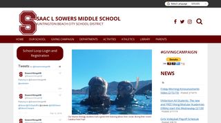 Isaac L Sowers Middle School - School Loop